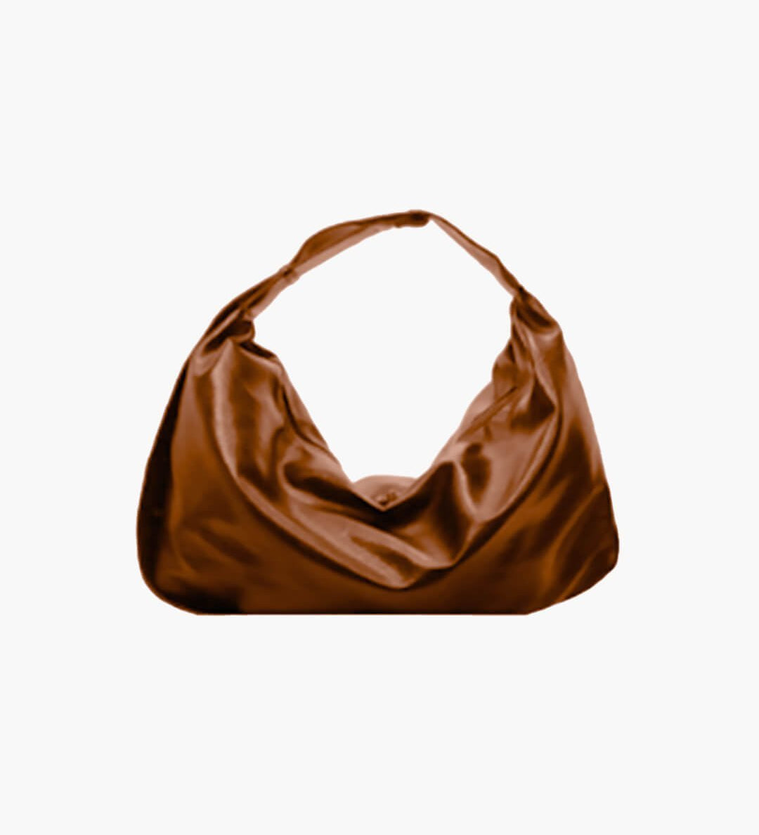 Hobo Vegan Leather Shoulder Bag – Elegant Slouchy Tote