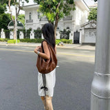 Hobo Vegan Leather Shoulder Bag – Elegant Slouchy Tote