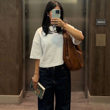 Hobo Vegan Leather Shoulder Bag – Elegant Slouchy Tote